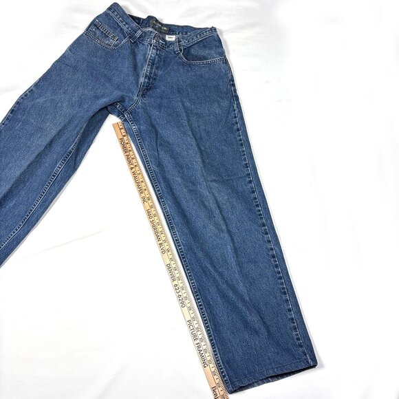 VTG Levis SilverTab BAGGY FIT Denim Jeans Y2K Grunge Skate Mens 32x30* Hemmed - Picture 13 of 13